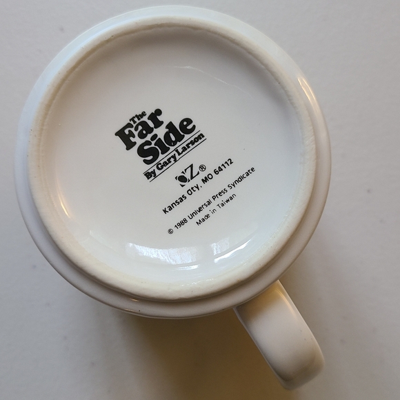 Vintage Far Side 1988 Gary Larson Cartoon "Maybe It's Not Me" Funny Cow Mug - Picture 4 of 4